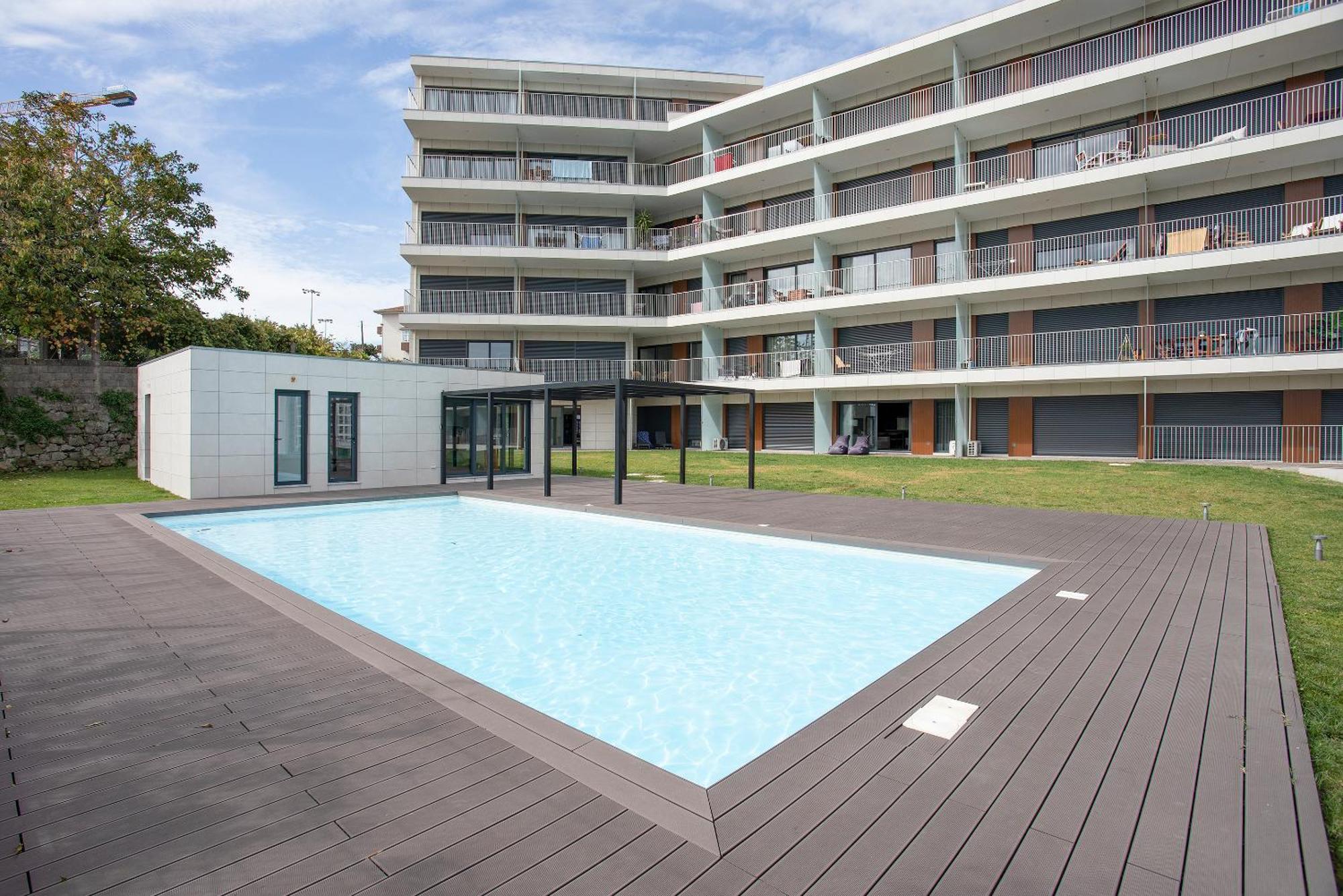 Апартаменти Liiiving In Porto - Dragao Pool View Екстер'єр фото